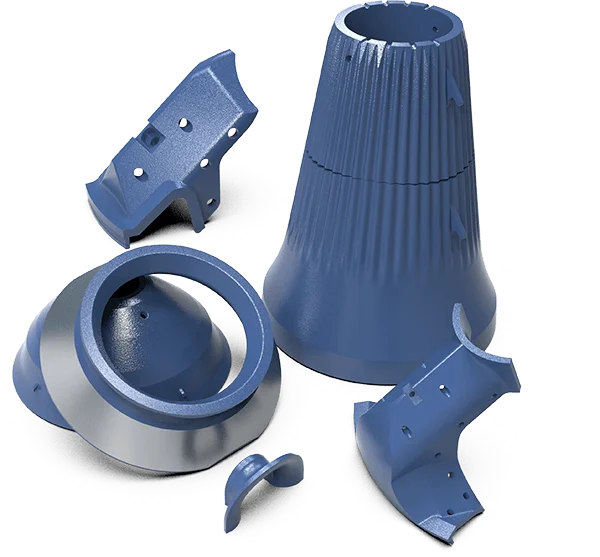 gubt cone crusher liners, bowl liner, mantle, concave