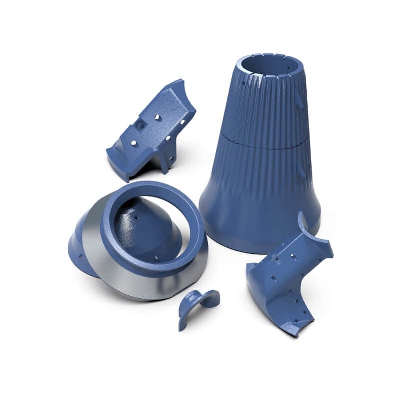 gubt cone crusher manganese liner