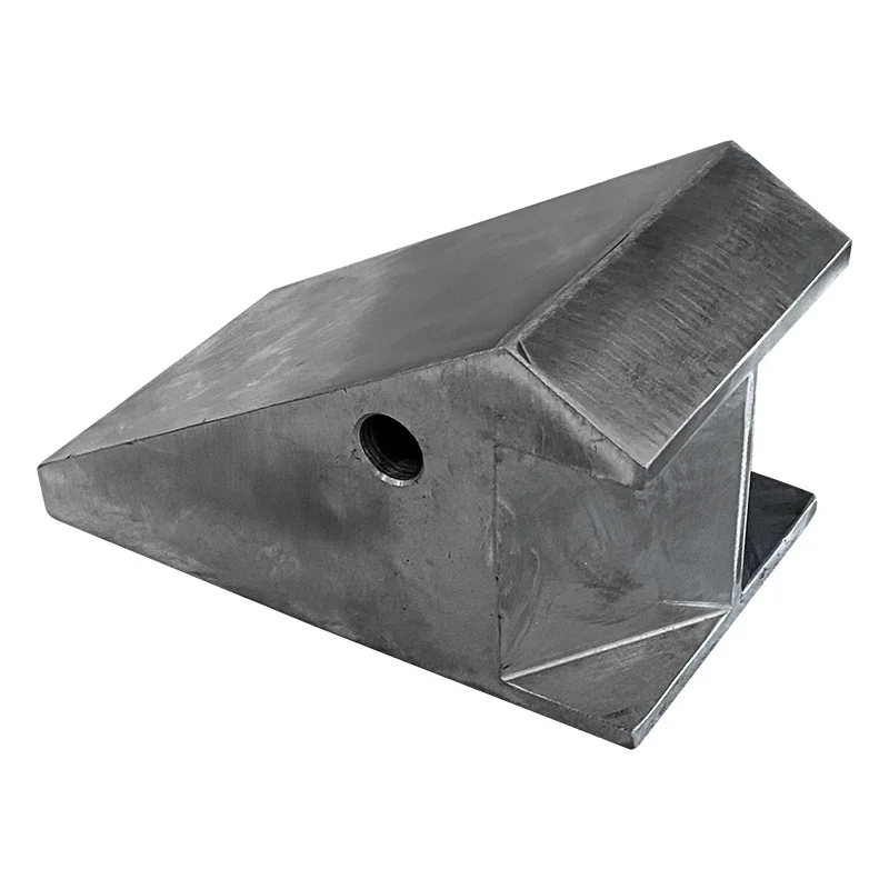 GUBT HSI crusher wedge block for securing components in horizontal shaft impact crushers
