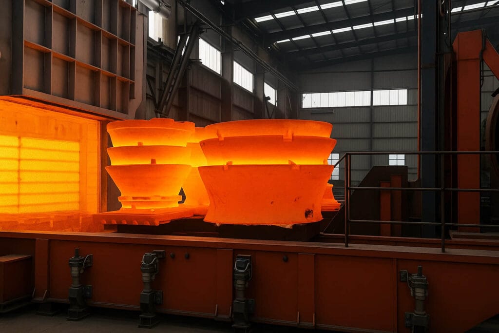 Gubt Manganese Steel Heat Treatment