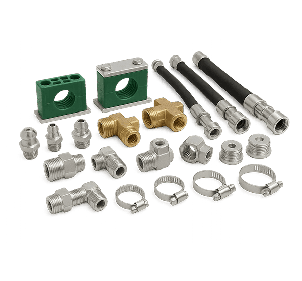 GUBT hydraulic pipe fitting, high-pressure durable part for crusher hydraulic piping