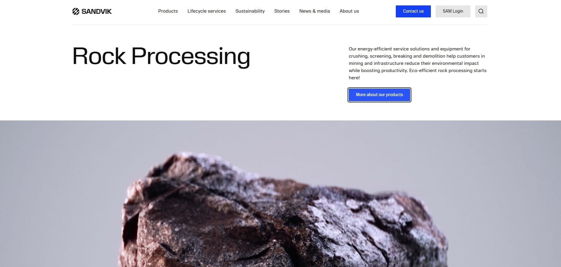 Sandvik Rock Processing