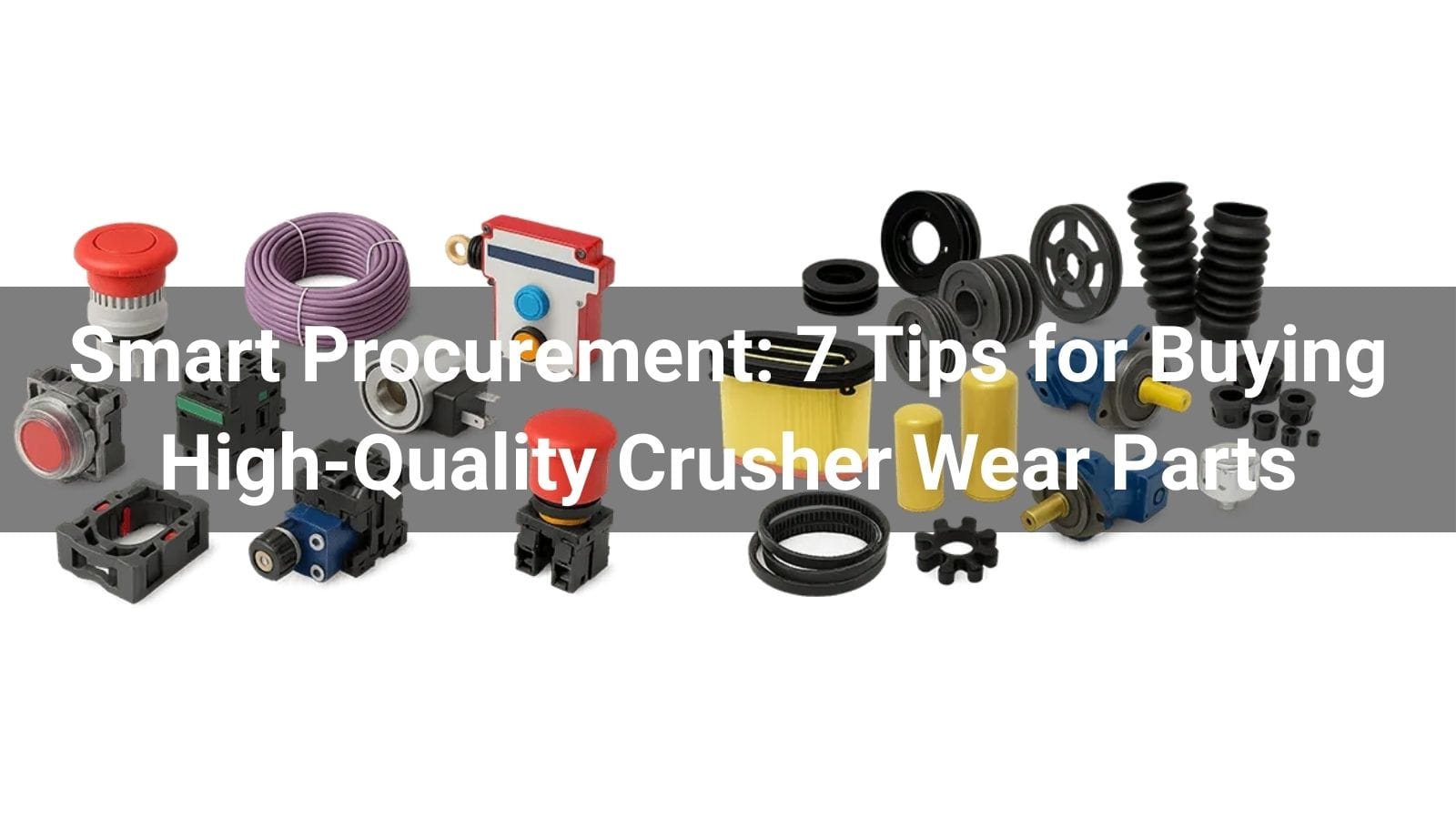 Smart Procurement: 7 Tips for Buying High-Quality Crusher Wear Parts