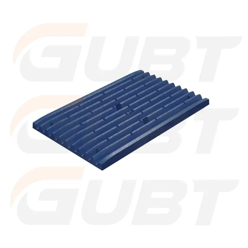 Reference image: Fixed jaw plate MM0219197 for Metso C160