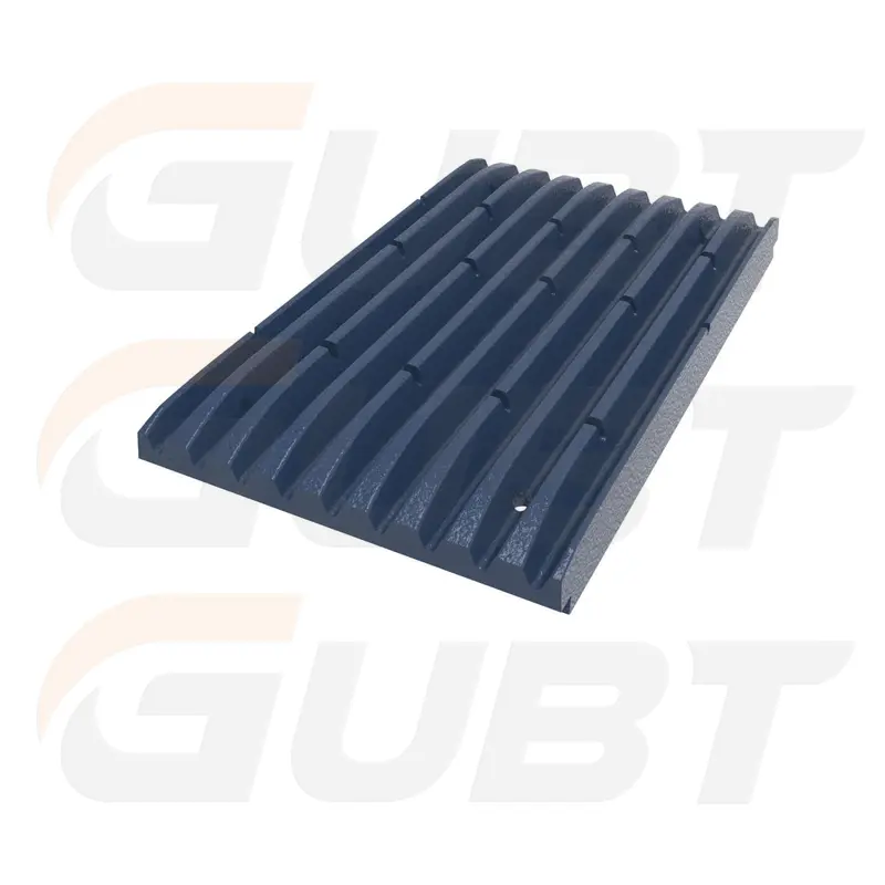 Reference image: Fixed jaw plate MM0224994 for Metso C110
