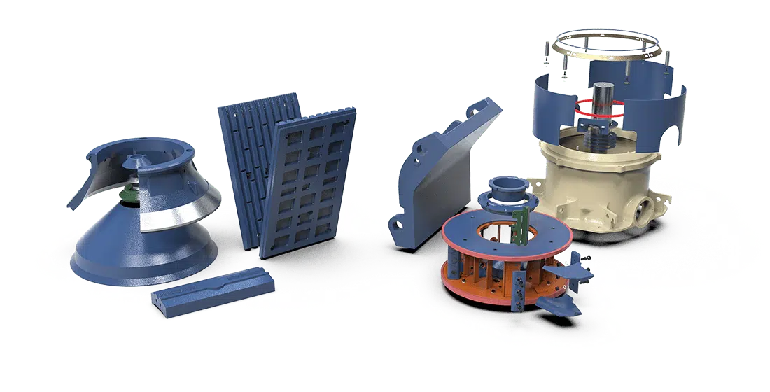 Crusher spare parts